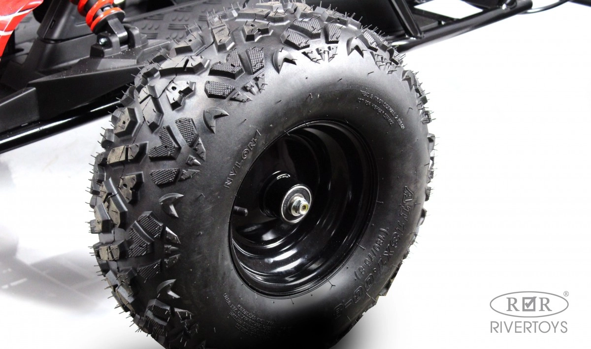 Детский электромобиль багги RiverToys A999AA красный ooh37etscfxe6va3zb324abxvuy8u38d