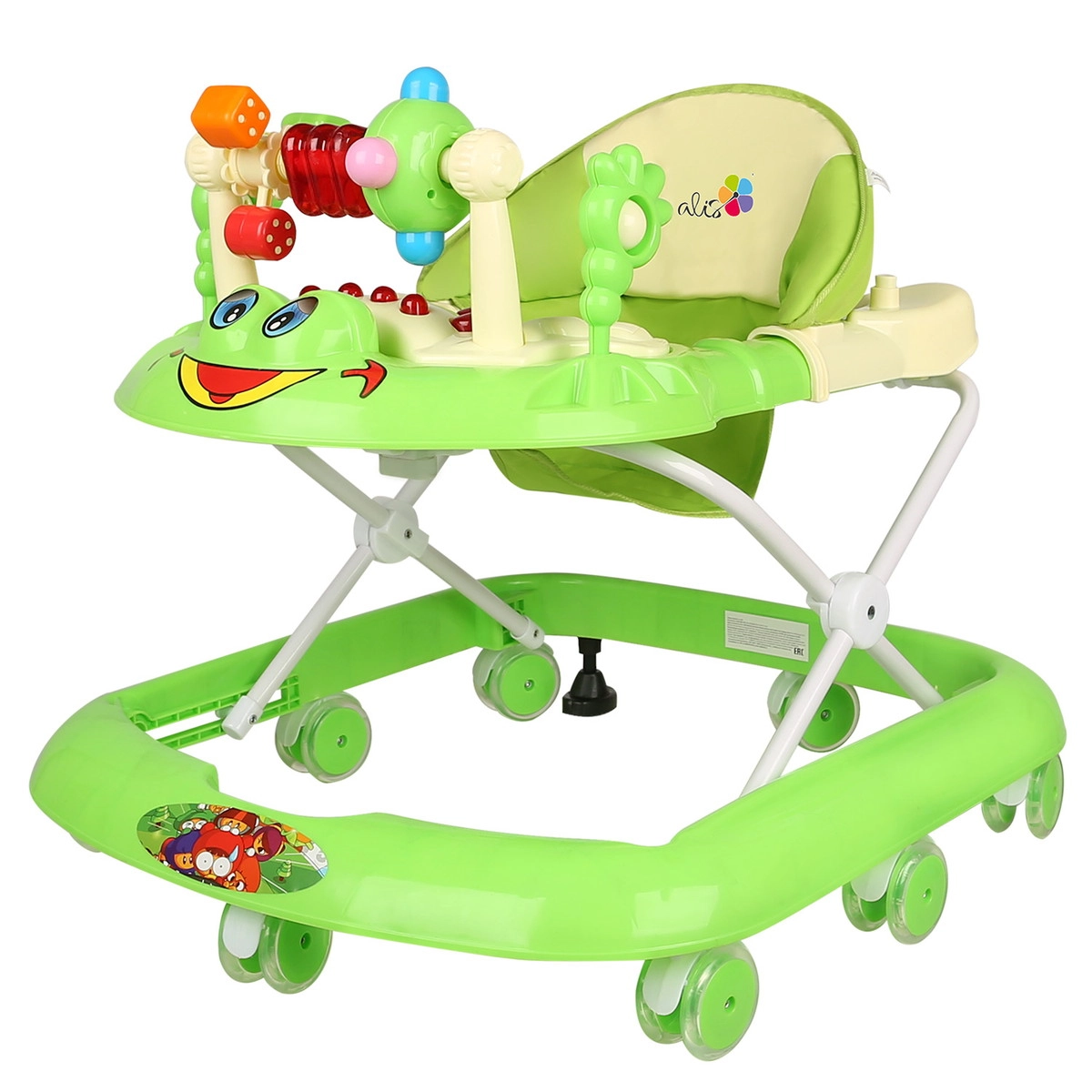 Детские ходунки Alis Игротека зеленый wev7skesdg9gufe1yrdekgaodmxhgei3