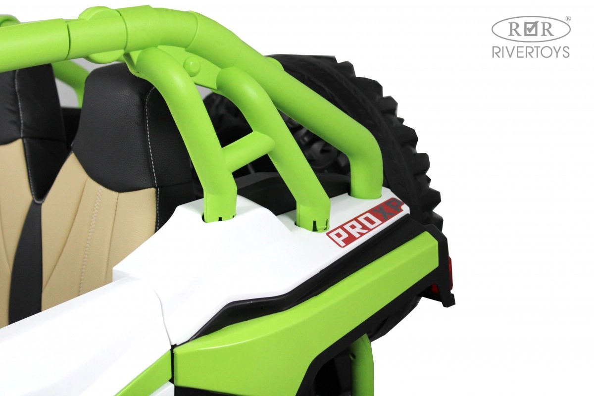 Детский электромобиль RiverToys E001EE зеленый j37zdu08xs6sgzb6u8asmblgw72ui7dt