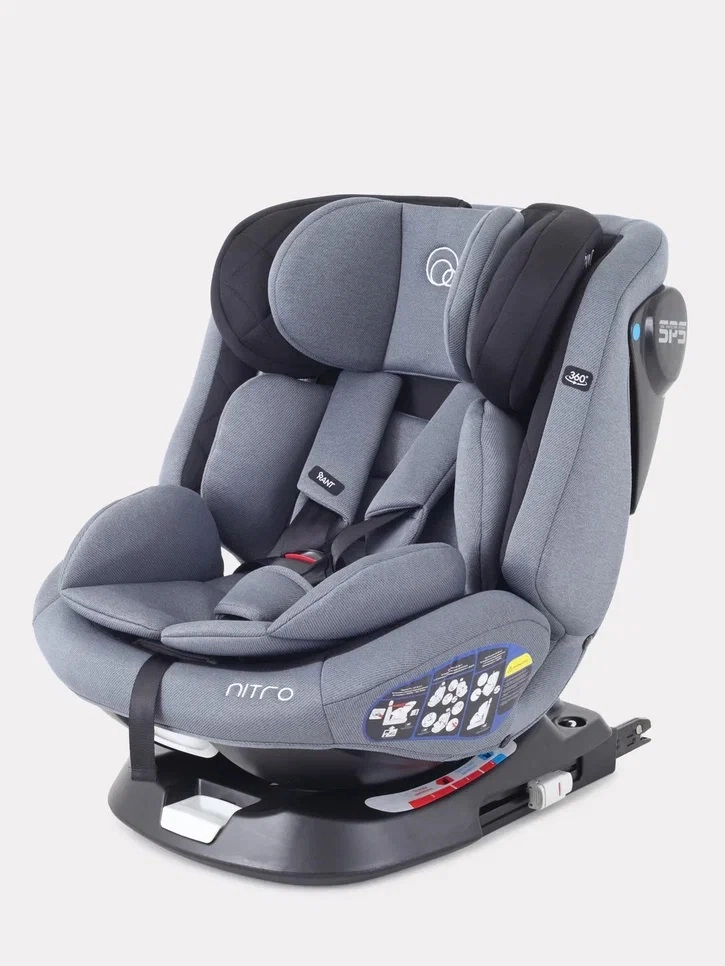 Автокресло RANT NITRO isofix Grey/Black 108134696-avtokreslo-rant-nitro-isofix-greyblack