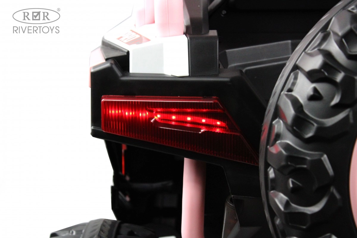 Детский электромобиль RiverToys E001EE розовый gs279ephr1lk0chhhpjmj04spa0z3hm0