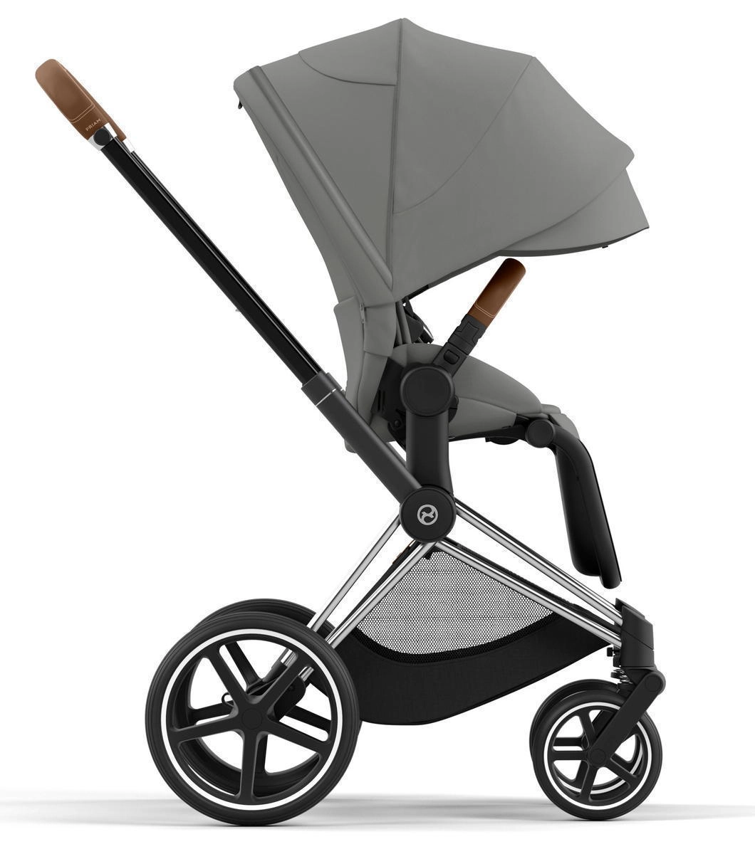 Коляска 2 в 1 Cybex Priam IV (шасси Chrome Brown) Mirage Grey n7qgeltvgd5ufmk20mp4yhyannlw4zpi