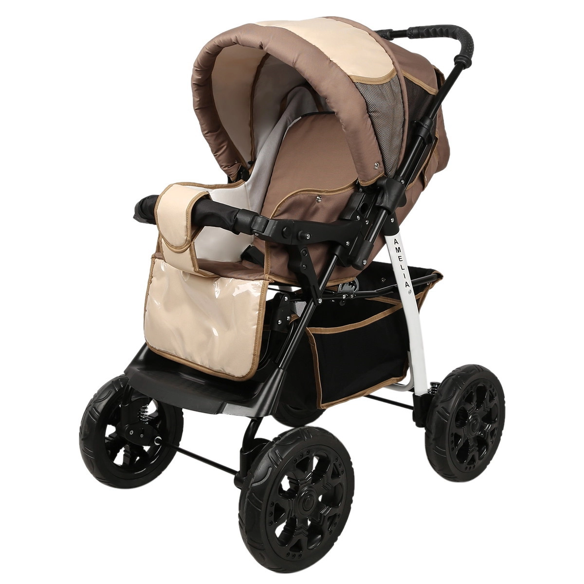 Прогулочная коляска Alis AMELIA I  т.бежевый+св.бежевый gx2qf6j1nyh6pq8h4sn28t9r1hpkvchm
