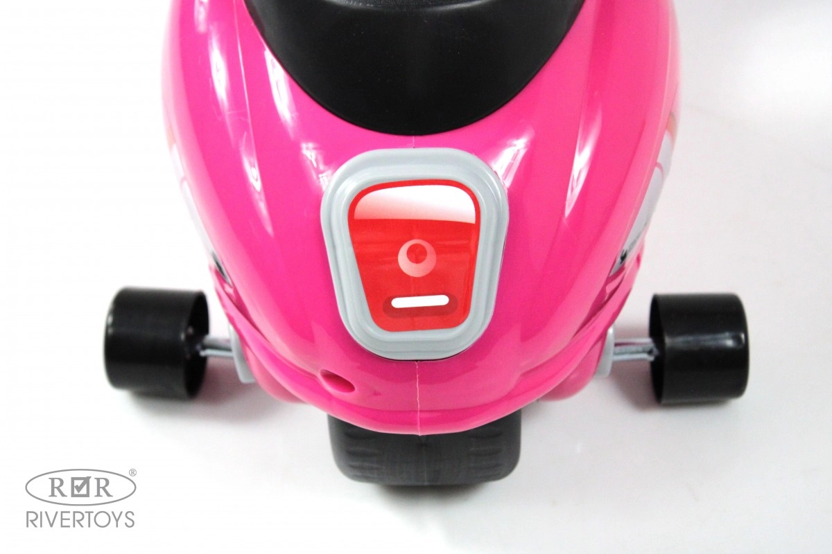 Детский толокар RiverToys G200GG розовый 6jlcmo8n632zwssu4hsh52cy5kjlsggt