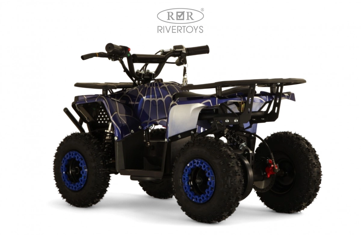 Детский электроквадроцикл RiverToys MIKA синий Spider syaobowaco5g39h8y1mftjqrktsqxu5g