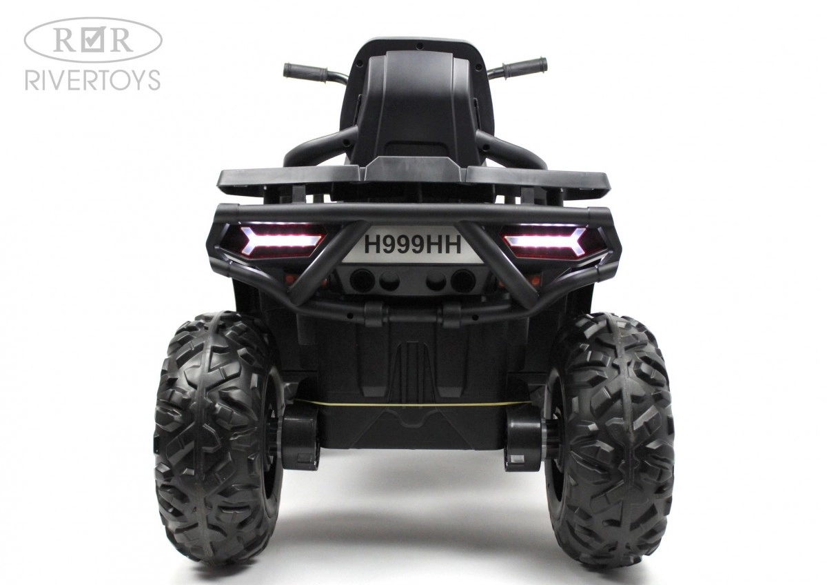 Детский электроквадроцикл RiverToys H999HH черный Spider qqi2hj85h78si23dwu5qjd7585h4qa1f