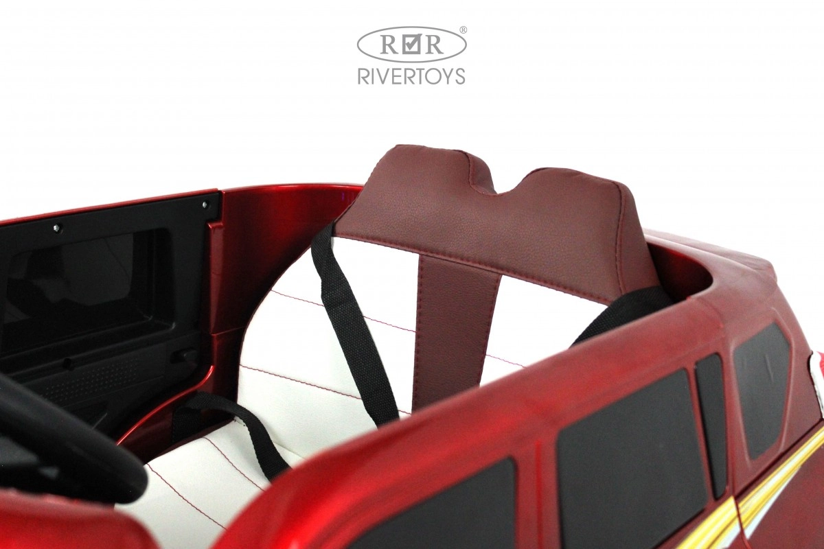 Детский электромобиль RiverToys М444БХ красный глянец 86ik7hk5jxojvd5ay6cc5skxgvc6n0w4