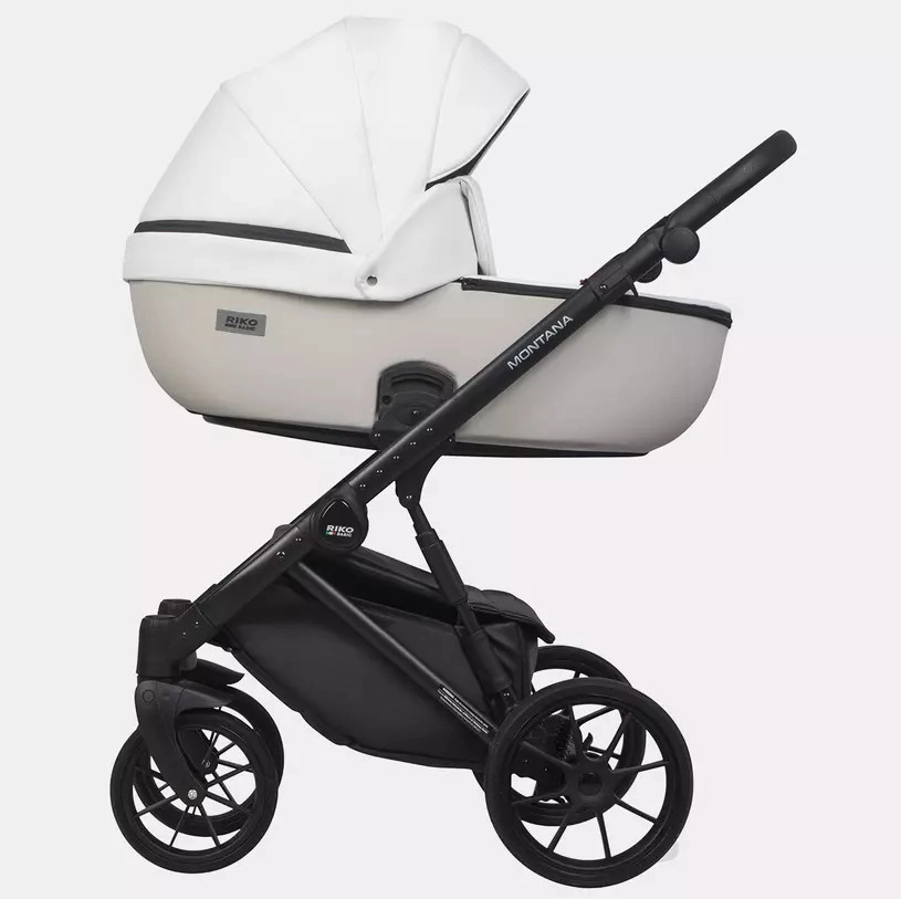 Коляска 3 в 1 RIKO BASIC MONTANA ECCO 32 White-Light Silver (белый-св.серый) 1e338ecczm24bgo2sinuyz6ldht60qhu