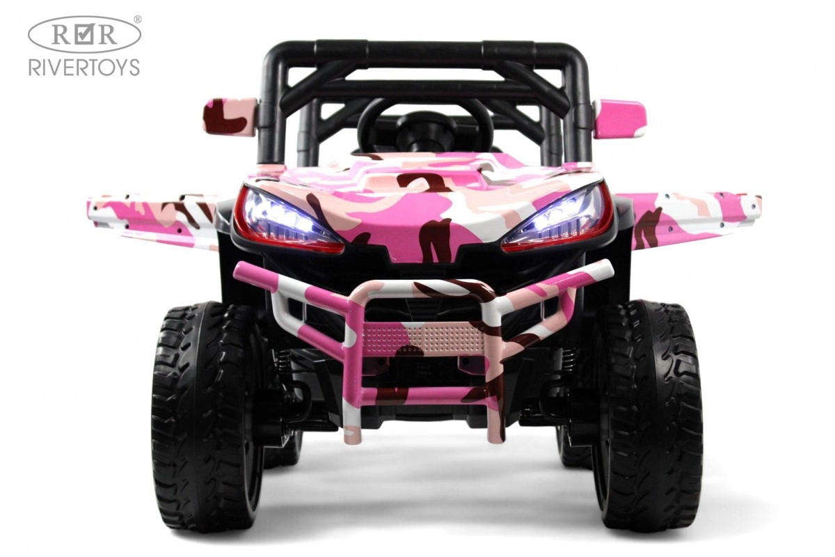 Детский электромобиль RiverToys L888LL розовый камуфляж xosz7nu841s9mkg85frb7511p85n8b2t