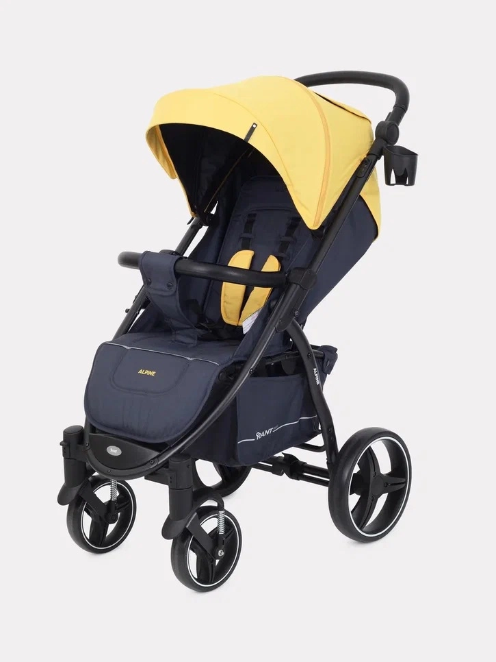 Прогулочная коляска RANT basic ALPINE Yellow 108134737-progulochnaya-kolyaska-rant-basic-alpine-yellow