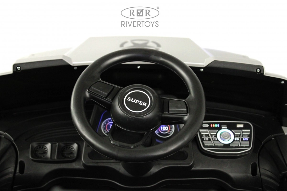 Детский электромобиль RiverToys X888XX серый y826g8zqjxml66da6mgy39um3a1vaxnh