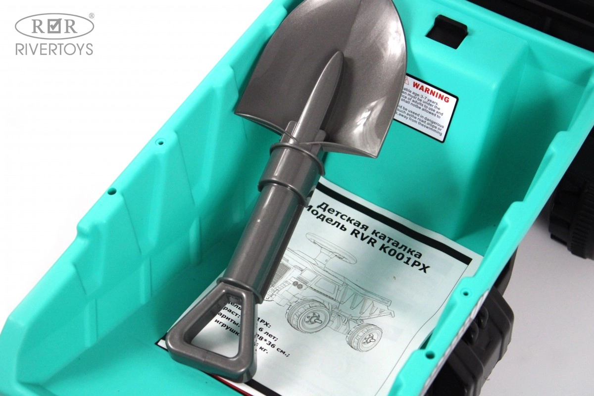 Детский толокар RiverToys K001PX зеленый 8ft12ywnl01z66attqirr4534bkfx949