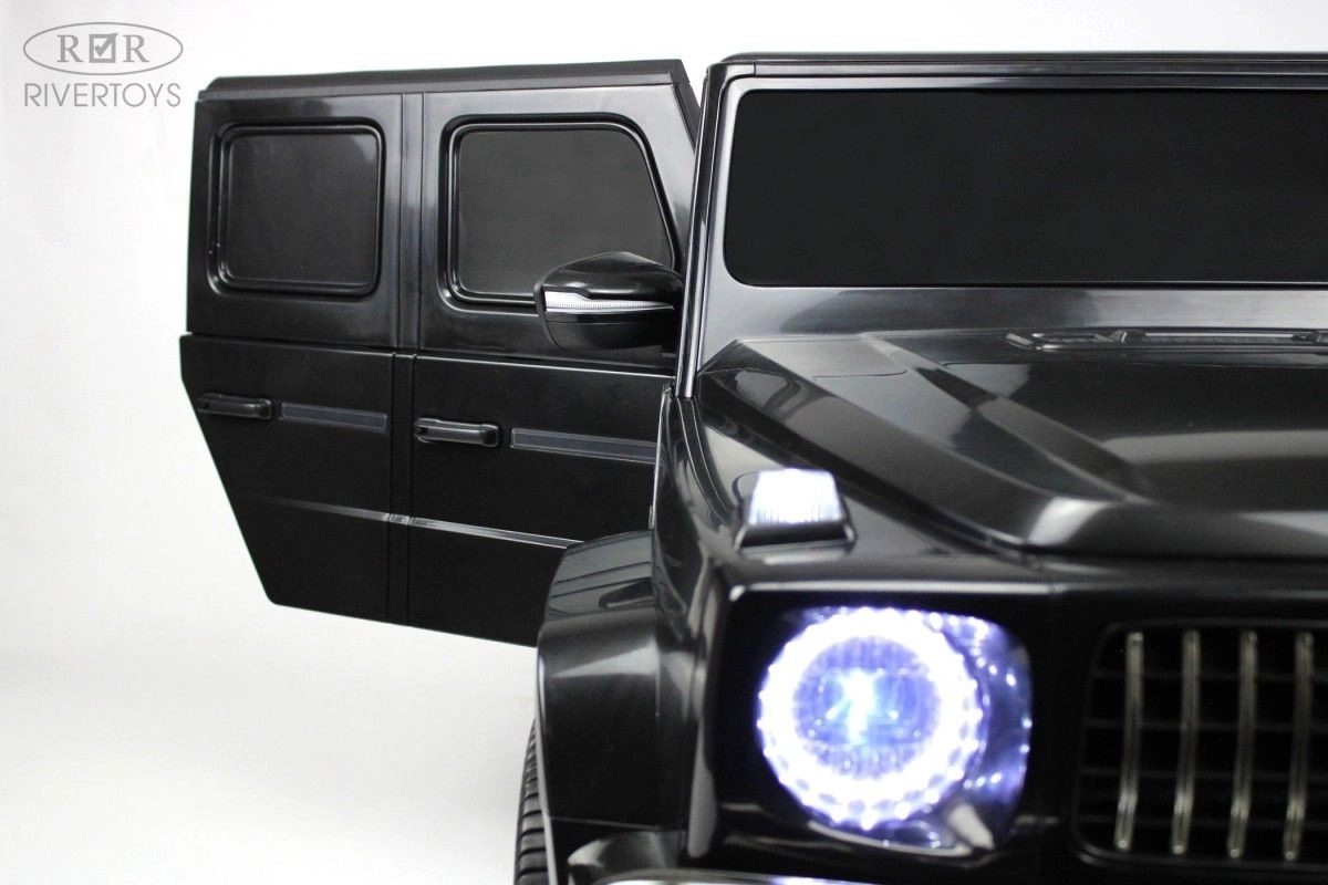 Детский электромобиль RiverToys Mercedes-AMG G63 (S307) черный tu1c932g5t39j36jd2q9bzjp5gadruq8