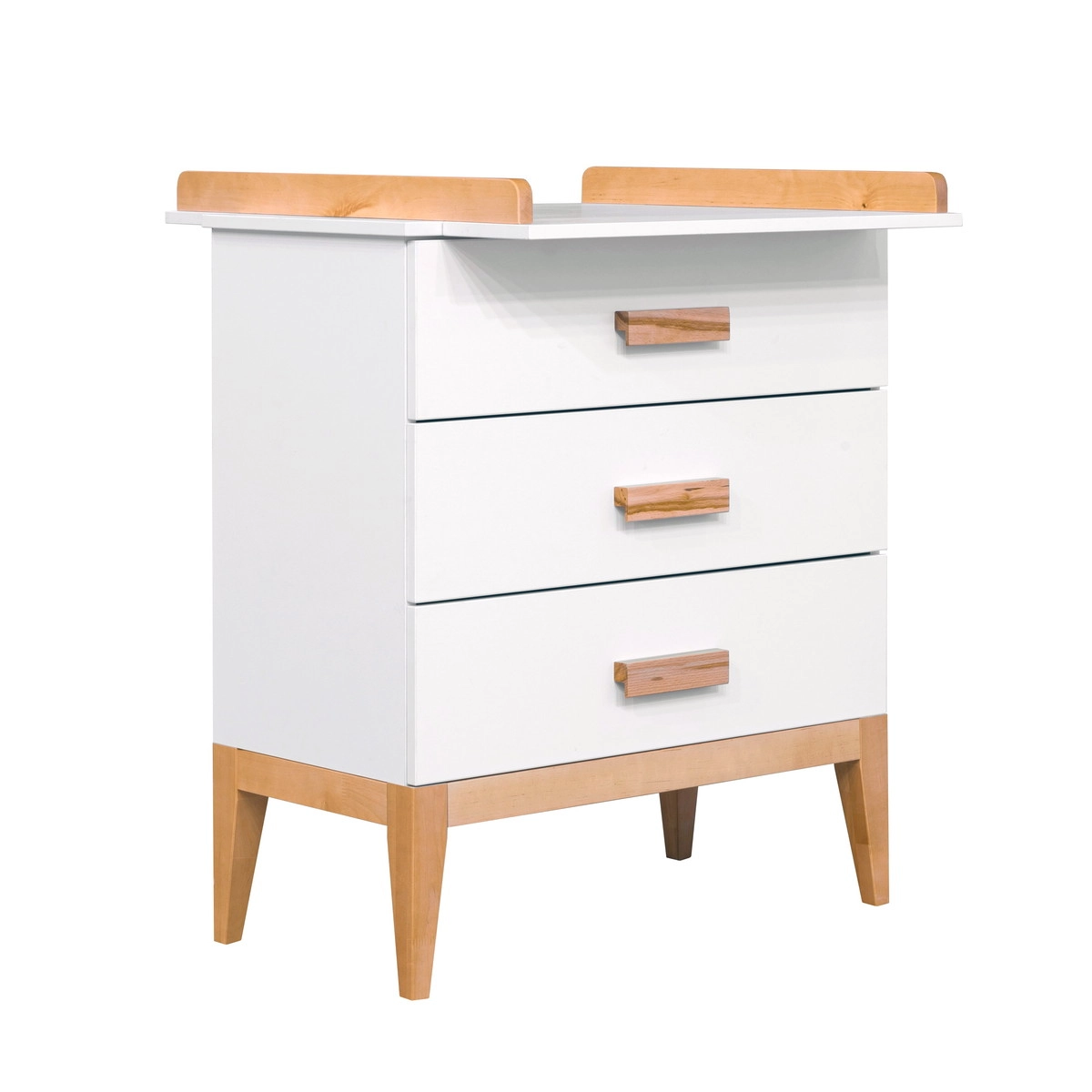 Комод ANTEMI Terra (Белый/Дерево)