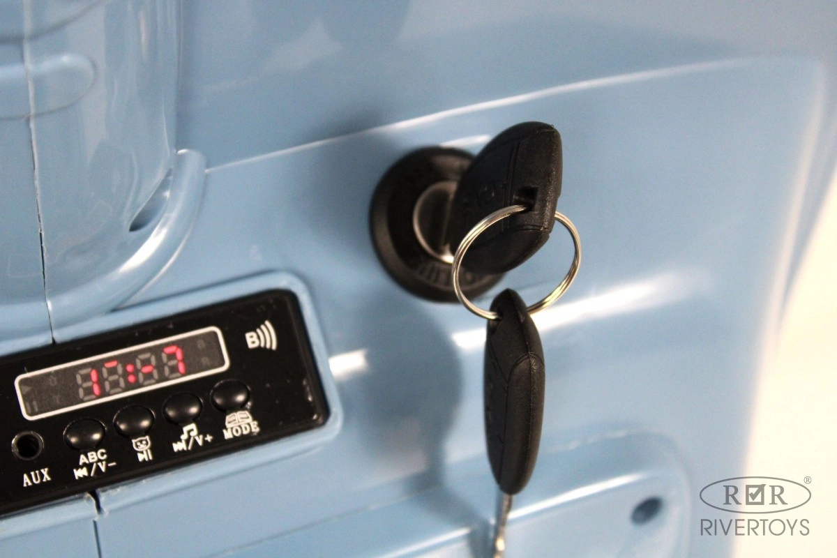 Детский электроскутер RiverToys VESPA M888MM синий 7nhhyam7mt6bz4bul89d1r4meup2tkiy