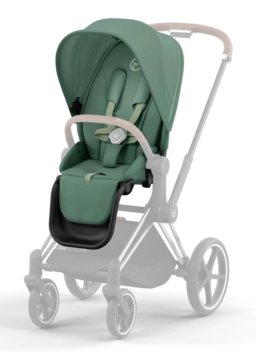 Коляска 2 в 1 Cybex Priam IV (шасси Chrome Brown) Leaf Green hidddde26ute3fhqxigfof6hlcyty7gr