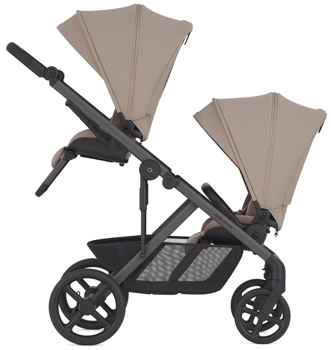 Прогулочная коляска для двойни Anex Modu (Rooty)