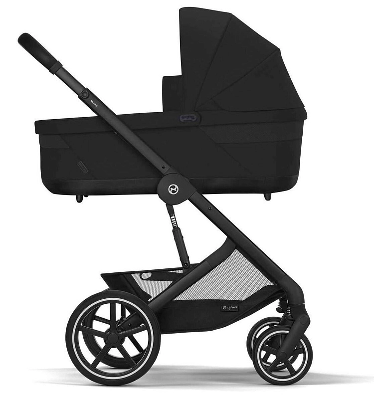 Коляска Cybex Balios S Lux BLK 2025 Aton B2 i-Size Volcano Black 3 в 1 Moon Black3