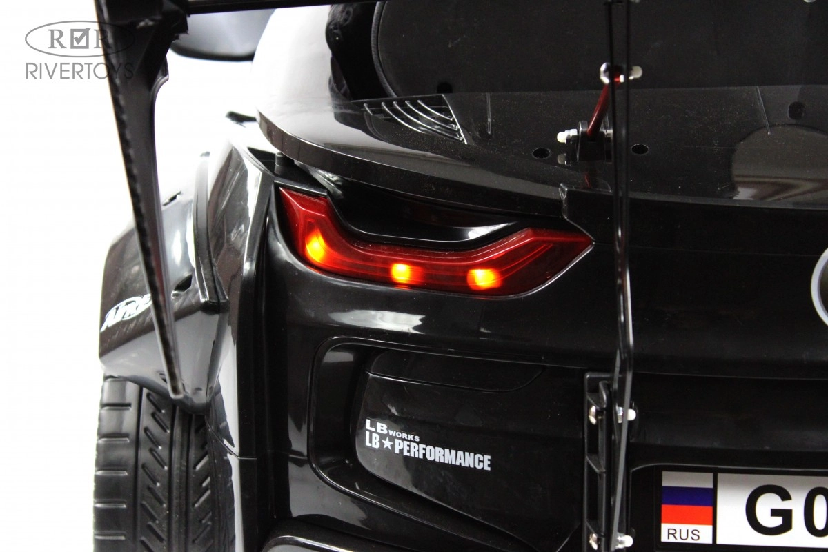 Детский электромобиль RiverToys G007GG черный a0j0kayf5zwa0c64lxstlxkkyr19bd3x