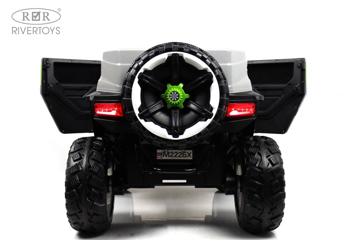 Детский электромобиль RiverToys М222БХ серый jn5ruw9rrp2ljrntni6b7l97kiysgkgo
