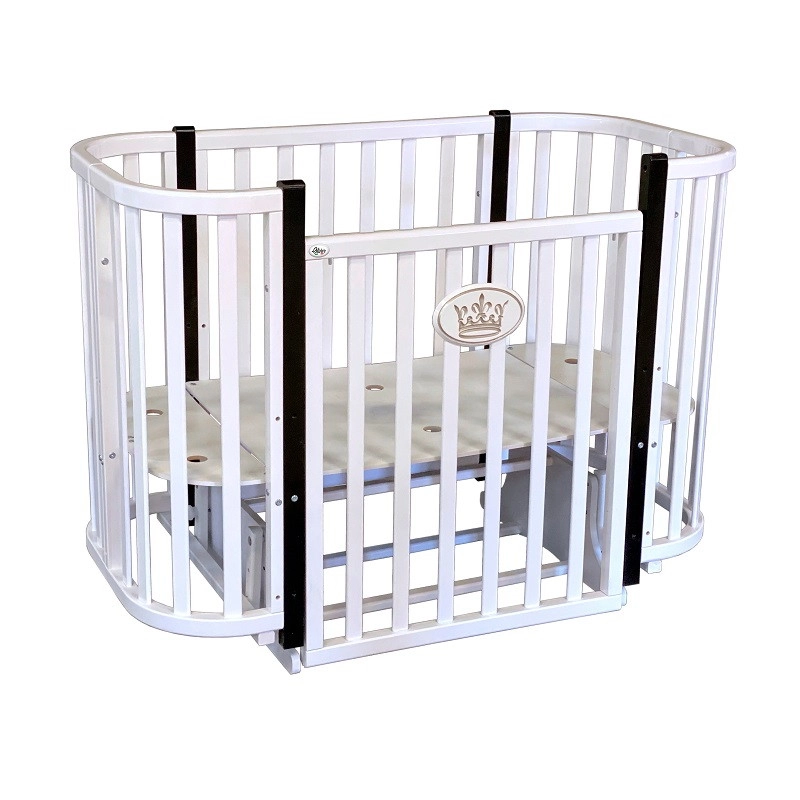 Детская кроватка Oliver Versale 4 поперечный маятник, колесо белый mprqax5obwdev1dq166aqd81t716cwg3