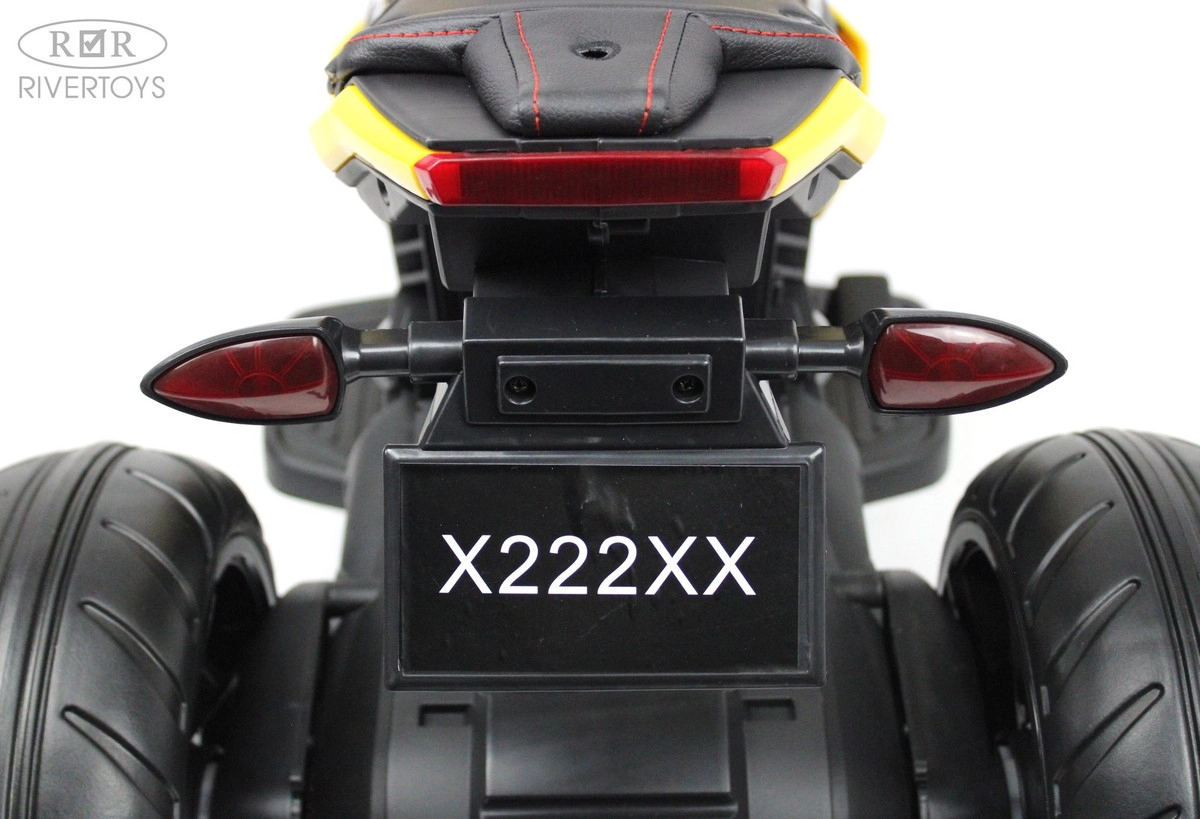 Детский трицикл RiverToys X222XX желтый 9rzc6hgo6912jk4c37pyq3ym67c9jcfm