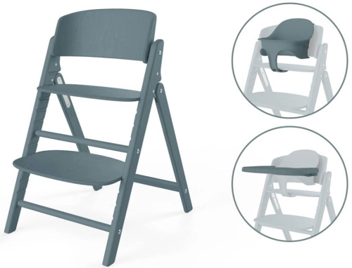Стульчик для кормления Cybex Click & Fold 3 в 1 Set (Stone Blue)