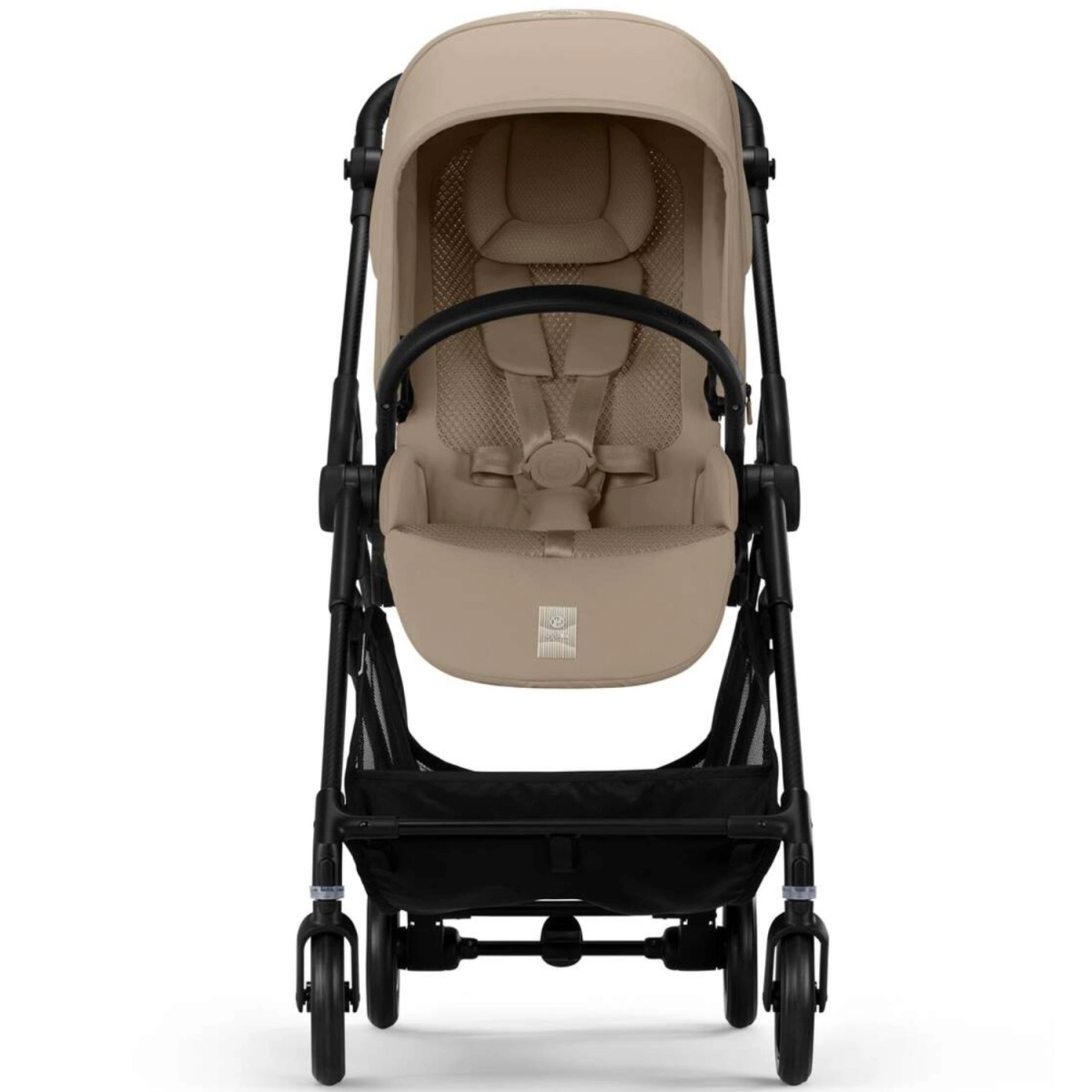 Коляска прогулочная Cybex Melio Carbon с дождевиком, Almond Beige доп