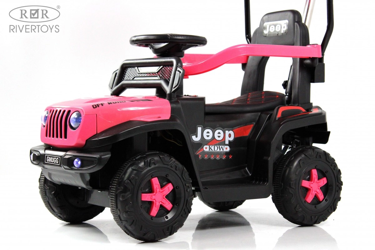 Детский электромобиль RiverToys G003GG розовый pgznkncjvvipdkg1eih9dssr8o567zyt