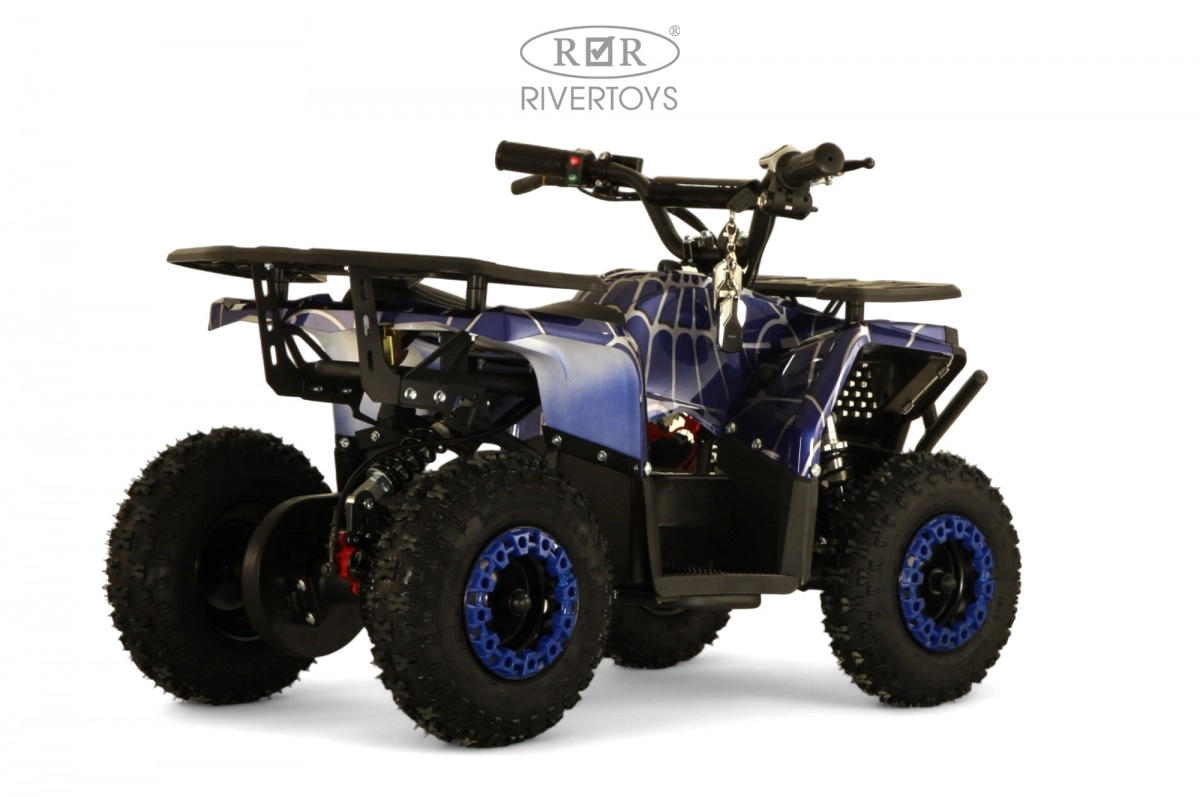 Детский электроквадроцикл RiverToys MIKA синий Spider rjdqhezj0w26aoun792wqnnkklq2u19a
