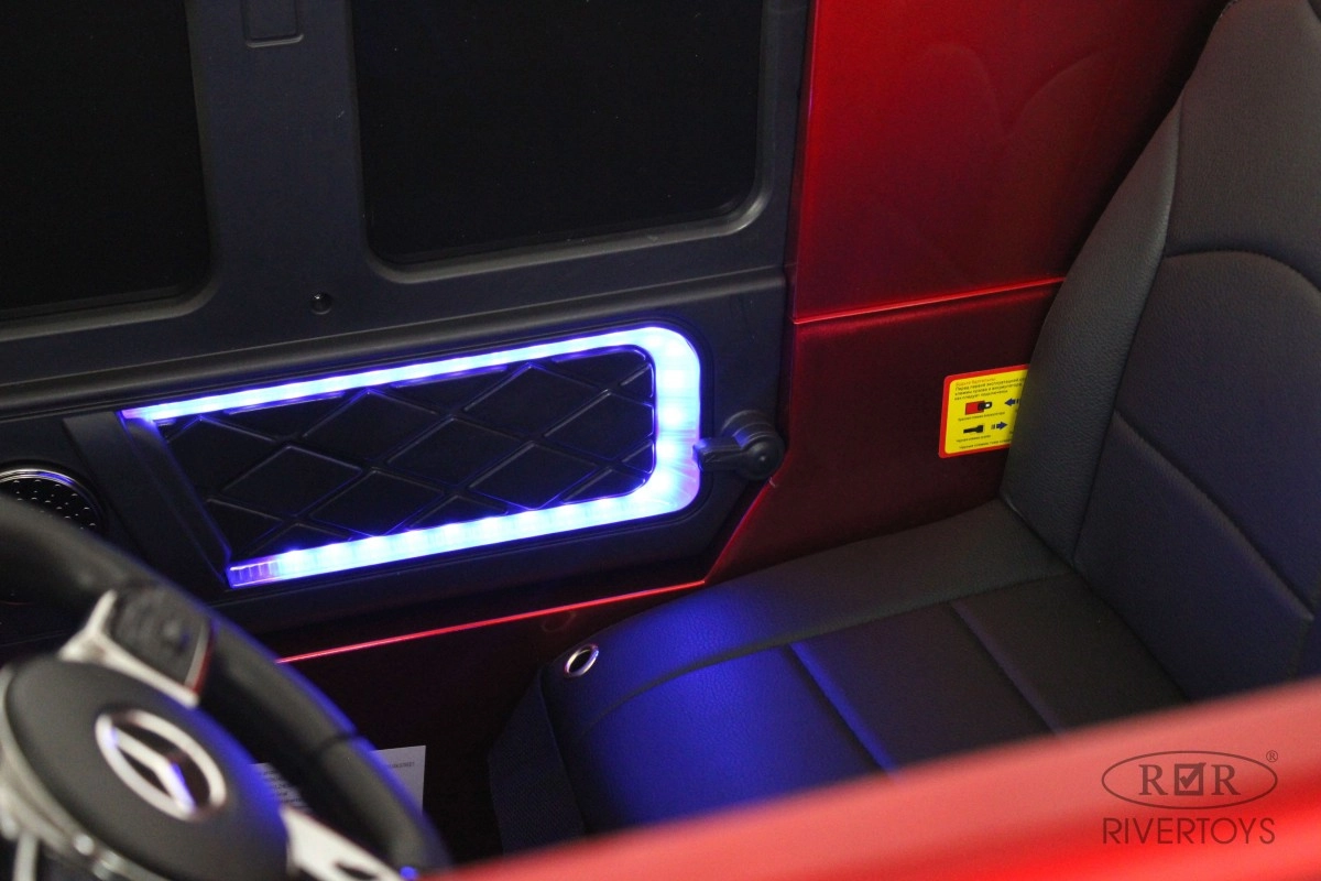 Детский электромобиль RiverToys Mercedes-AMG G63 G111GG красный глянец 499w6exzovkrzk1gwzn3am3udkybkomm