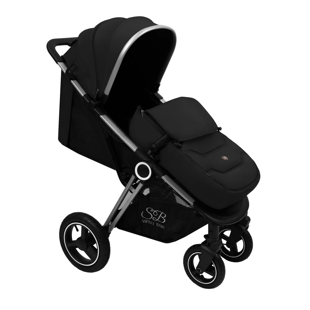 Прогулочная коляска Sweet Baby Suburban Air Light Black 1wts5dynx5knmm7vzi87va2ll7n3dg5u