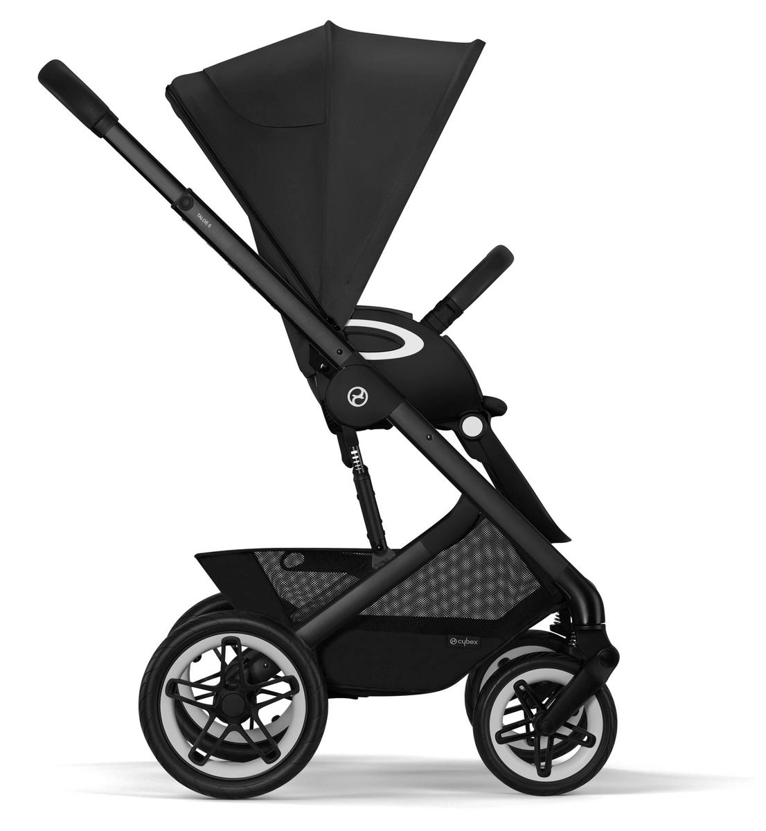 Коляска 2 в 1 Cybex Talos S Lux BLK Moon Black с дождевиком прогулочного блока 7dydmnmxy2wgoenp2oy30pc5ok07g6ps