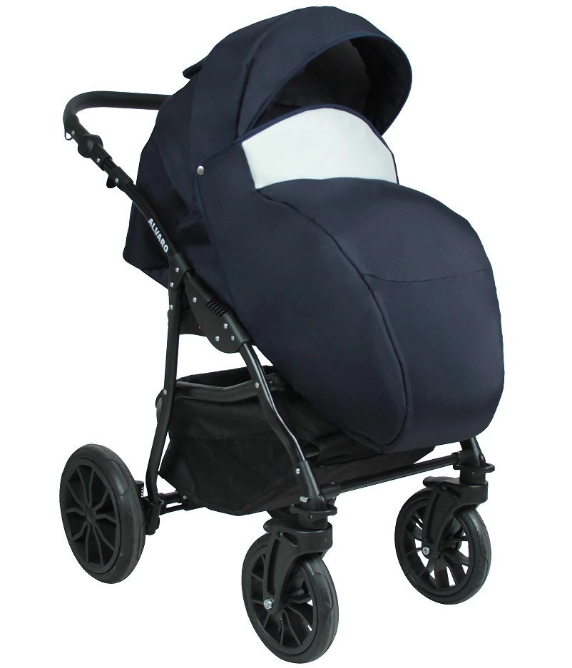 Коляска 2в1 Alis ALVARO т.синий+белая кожа ek2t039850jigl3z9xfsi6wupxe4ir9c