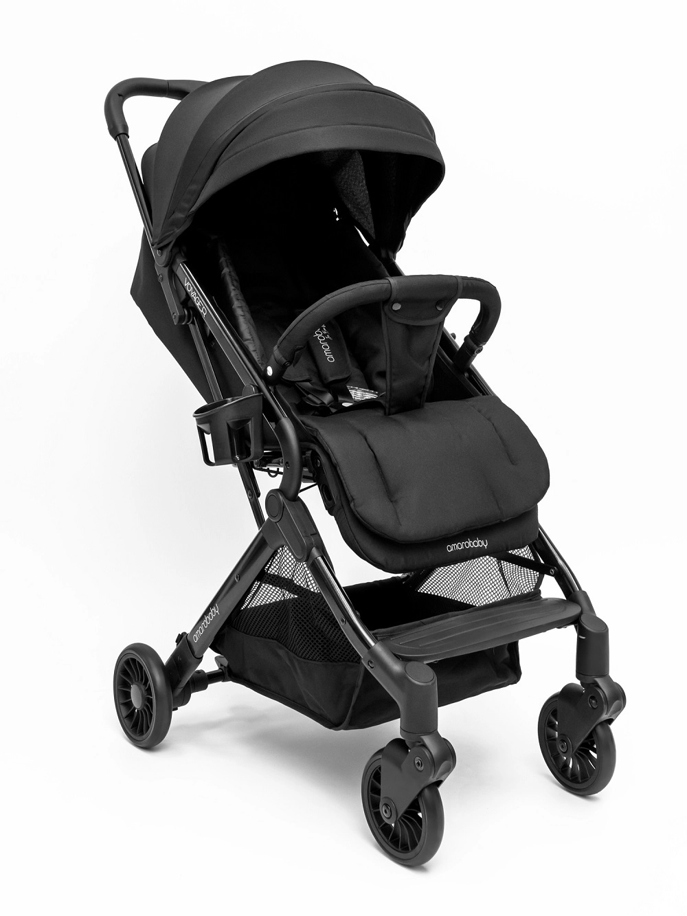 Прогулочная коляска Amarobaby Voyager Черный d53e401b495b0f1806cd35220cb73fbb