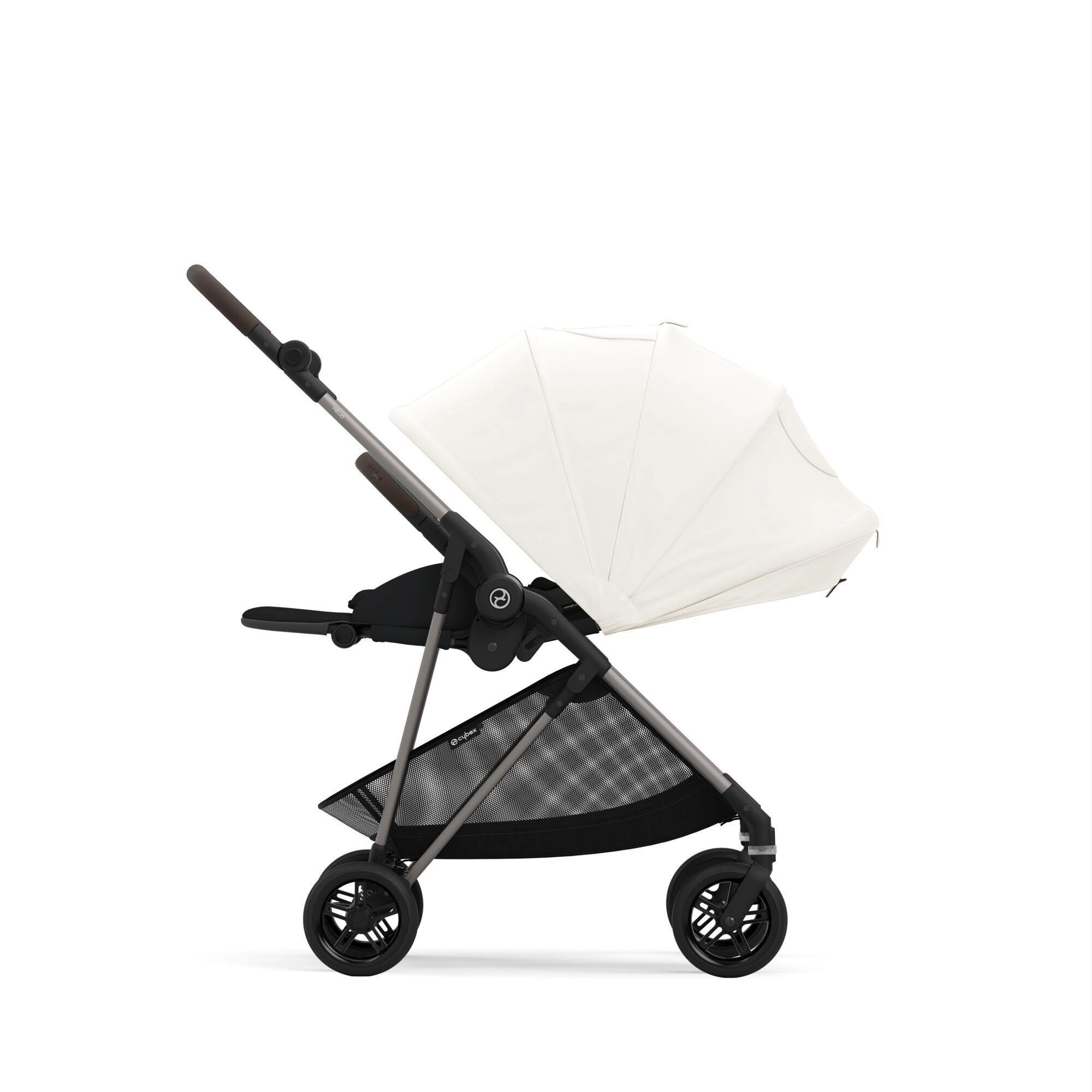 Cybex Melio прогулочная коляска Canvas White1