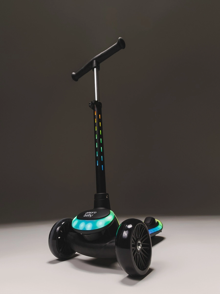 Самокат (кикборд) трехколёсный Amarobaby, Blaze Черный bn7xu0asin8yswjkdpy25zlzdxc70abf