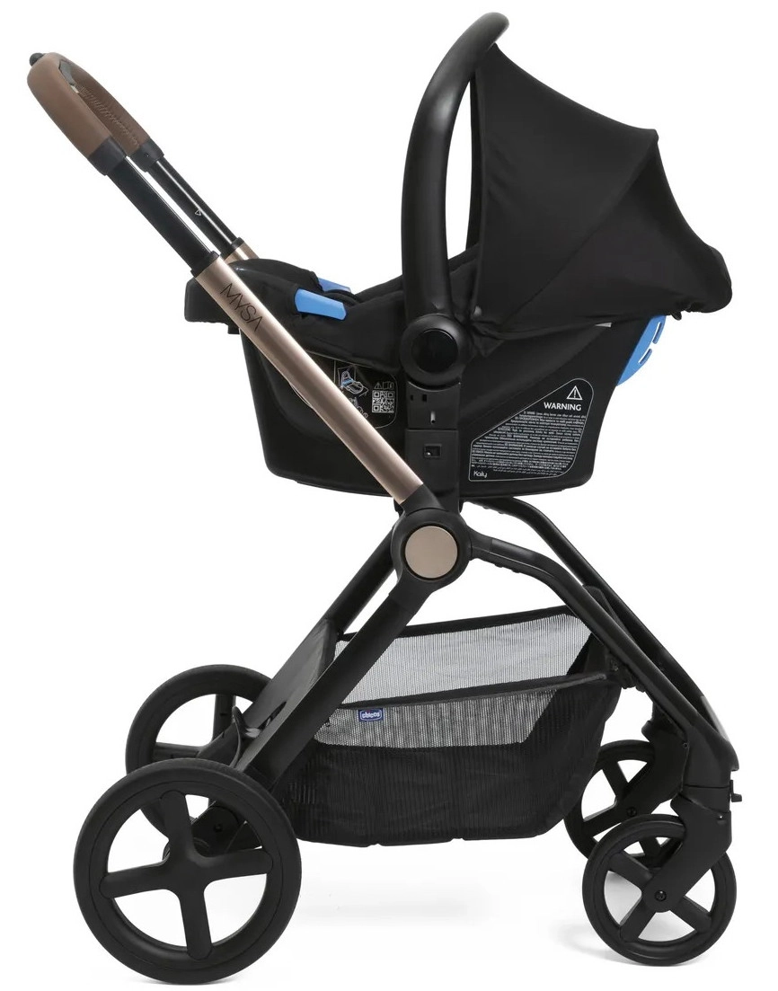 Коляска Chicco Mysa 2 в 1 Black Satin 1gtwb3y2g6o3meb7zn0l3h62espuygck