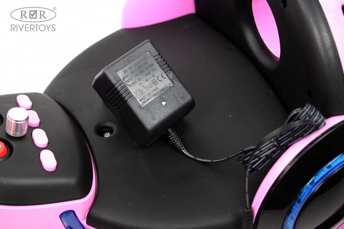 Детский электромотоцикл RiverToys Мoto HL300 розовый zjcy2l4dpzx2s63cdvwqt3bgc0ple77g