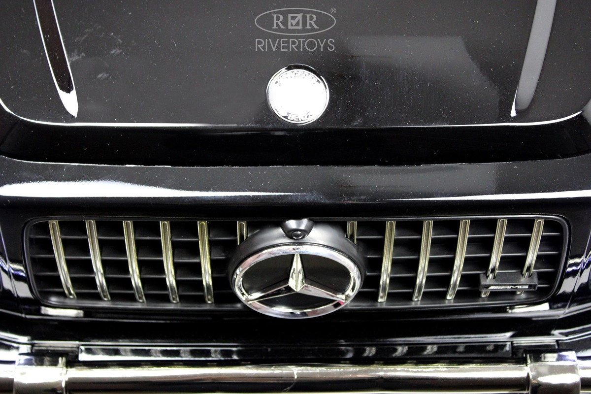 Детский электромобиль RiverToys Mercedes-AMG G63 4WD (S307) черный глянец s6knuon928ztkv69ib7e66aiu9935eso