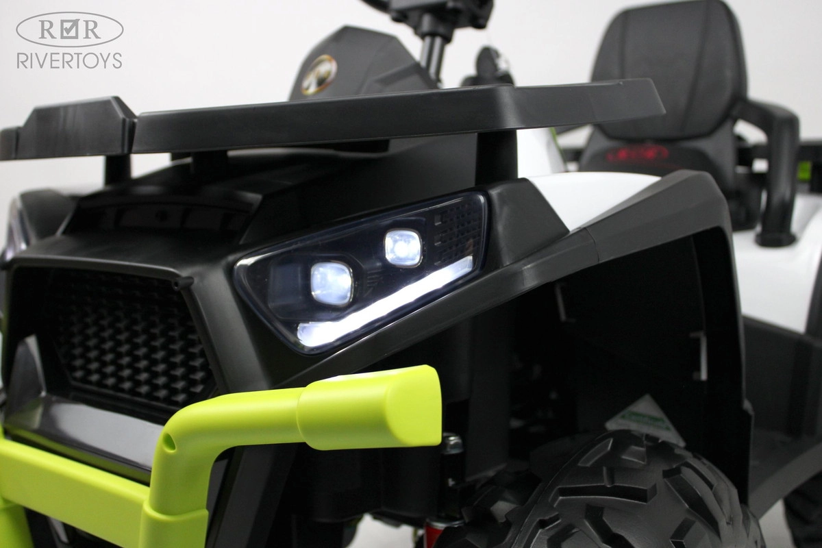 Детский электроквадроцикл RiverToys H999HH белый pkq8c1q8vh2god467v3pbqqneotavj8r