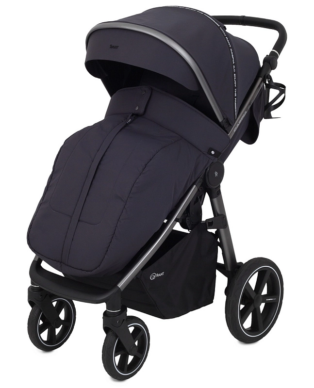 Детская прогулочная коляска Rant Caspia 2.0 2025 Graphite1