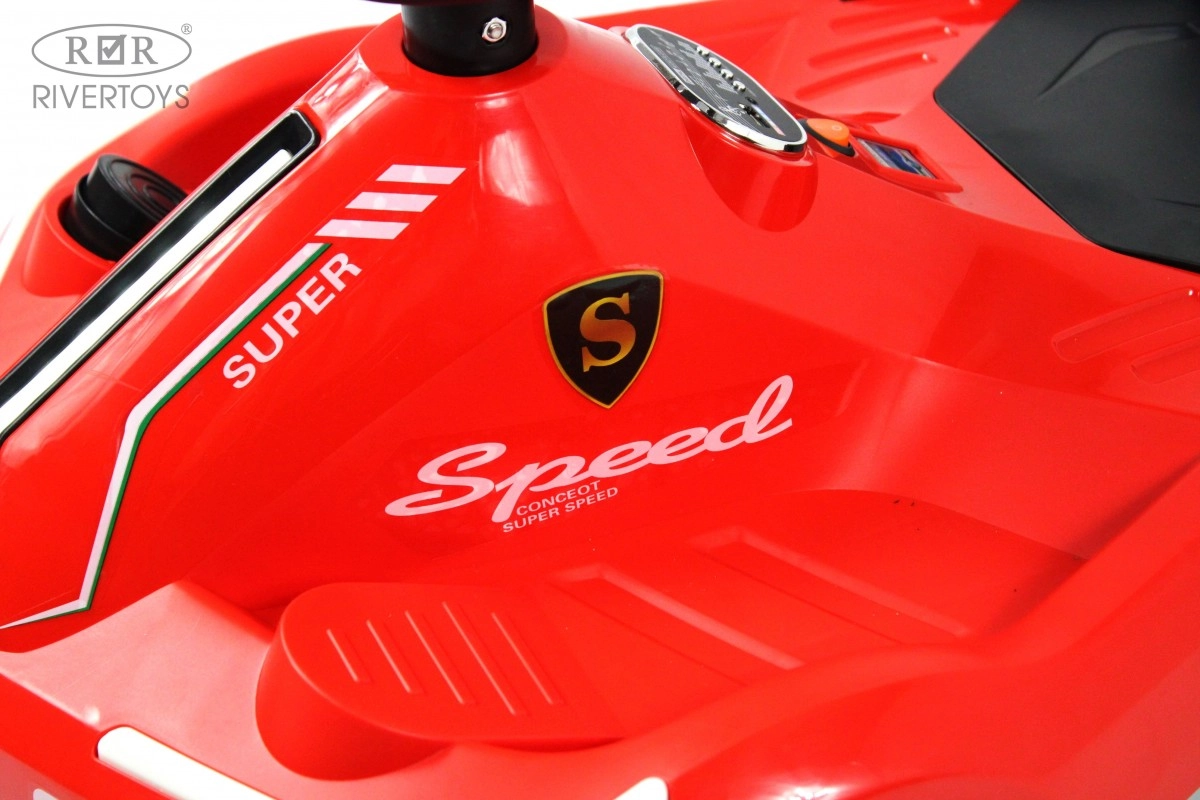 Детский электромобиль RiverToys K009PX красный s1a9mz5wfgqt09y1d50cytavy2ajhh9k