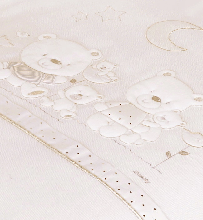 Комплект белья из 5-и предметов Italbaby Happy Family крем tdgw15fy6fi2vuuoyf7fmrymgpz5lode