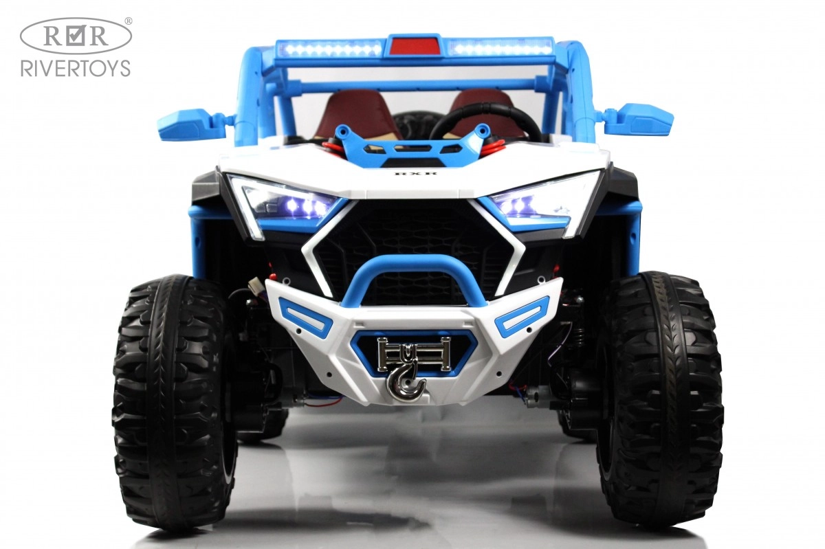 Детский электромобиль RiverToys E001EE бело-синий syg9kbhwc4wzfdoh9odkk6ivcxj9399l