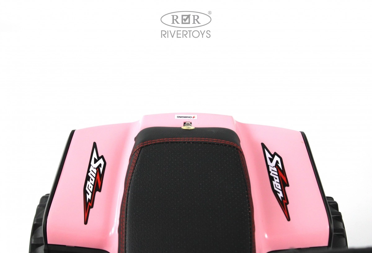 Детский электроквадроцикл RiverToys K004PX розовый 0f80nssxim4039m2i6v3i1xozm7mwv4s