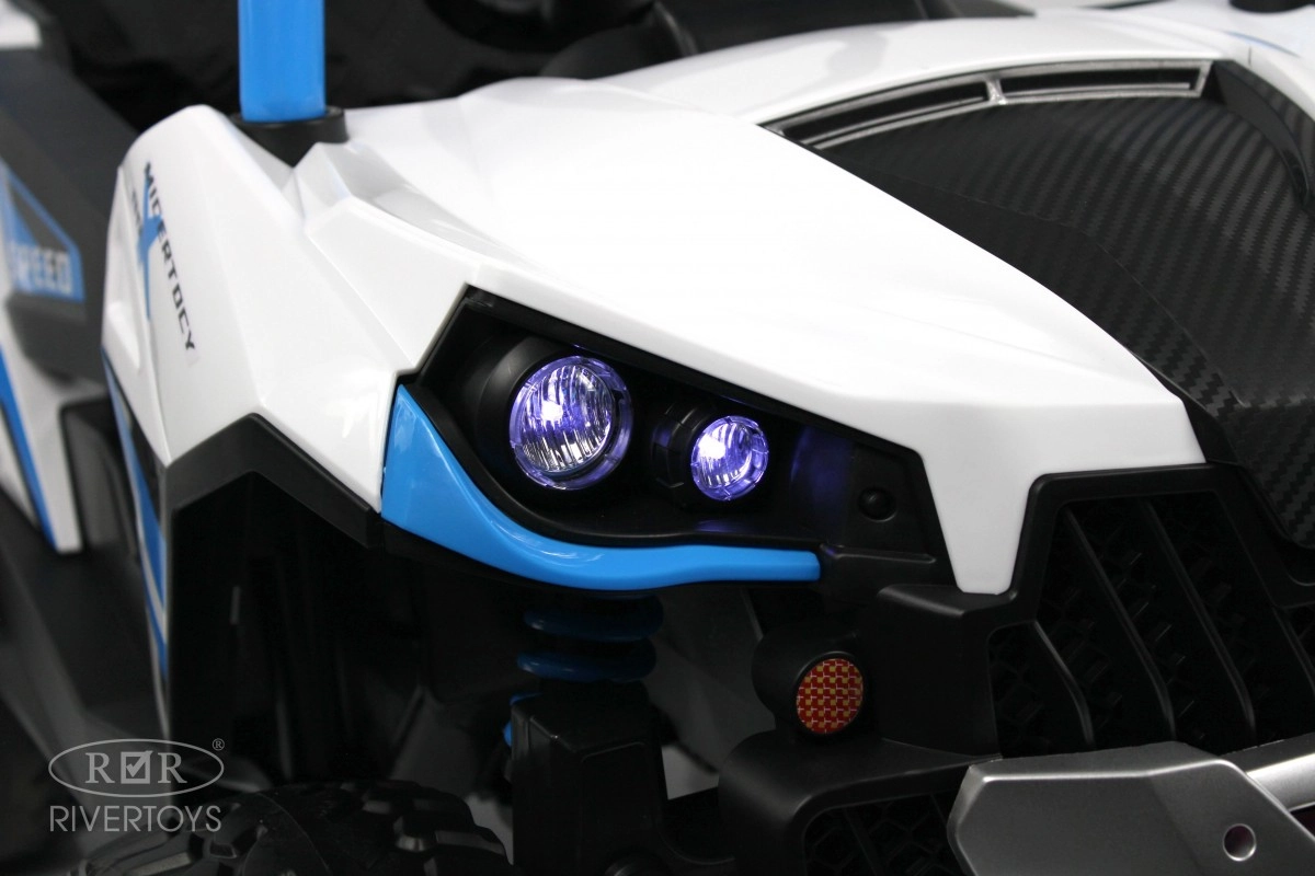 Детский электромобиль RiverToys F888FF синий hsqoynlvfa8uy3cu938yzemdfb7ny015