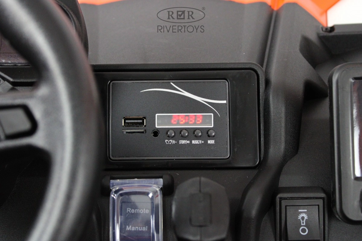 Детский электромобиль RiverToys BRP Can-Am Maverick Y111YY оранжевый twpp0mcwfogc39fvomaygiiair4pvgg2