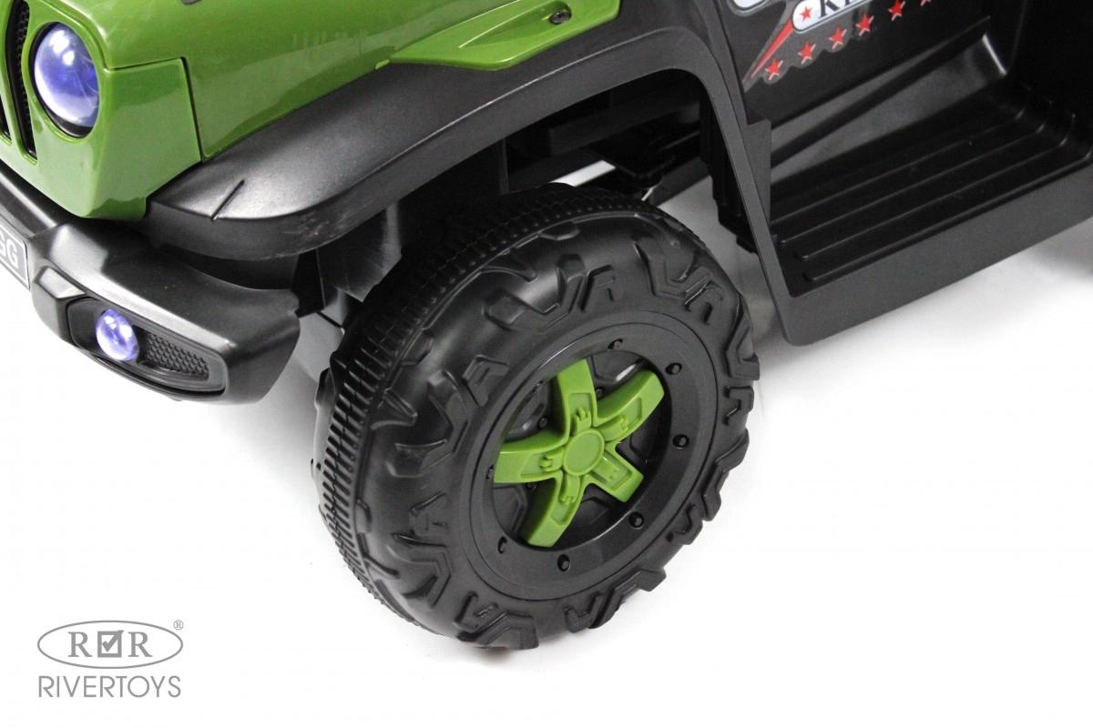 Детский электромобиль RiverToys G003GG зеленая y7lrxuxxmb5k6hzdbbrhob16l41l9g4q