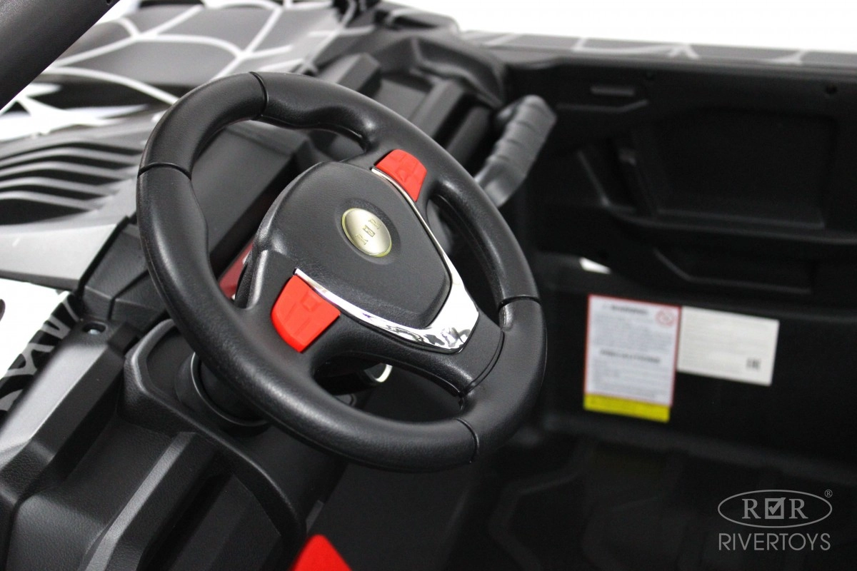 Детский электромобиль RiverToys Buggy P333PP черный Spider 3151teo3gdv0fymclvyeu572u4bk8okd